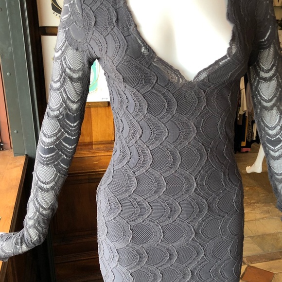 NightCap Victorian Lace Maxi Dress - Picture 3 of 7